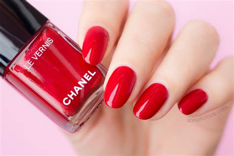 chanel red nail polish 2019|Chanel nail polish colour chart.